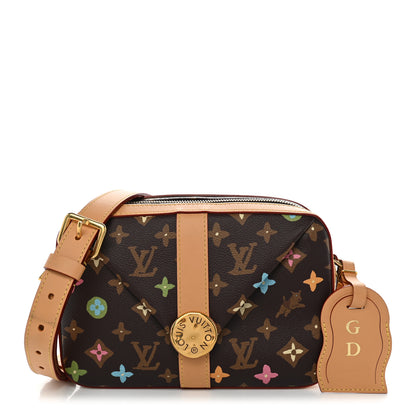 Louis Vuitton X TYLER THE CREATOR Monogram Craggy Envelope Messenger Chocolate 1 of 9