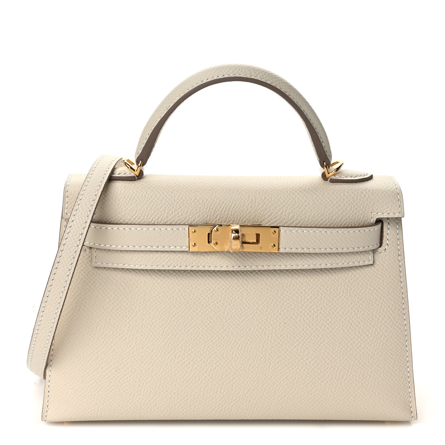Hermes Epsom Mini Kelly Sellier 20 Craie 1 of 9