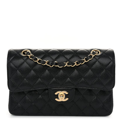 Chanel Caviar Quilted Small Double Flap Black 1 of 11