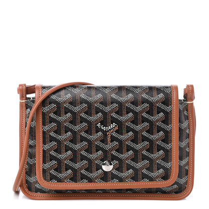Goyard Goyardine Plumet Wallet Clutch Black Gold 1 of 10