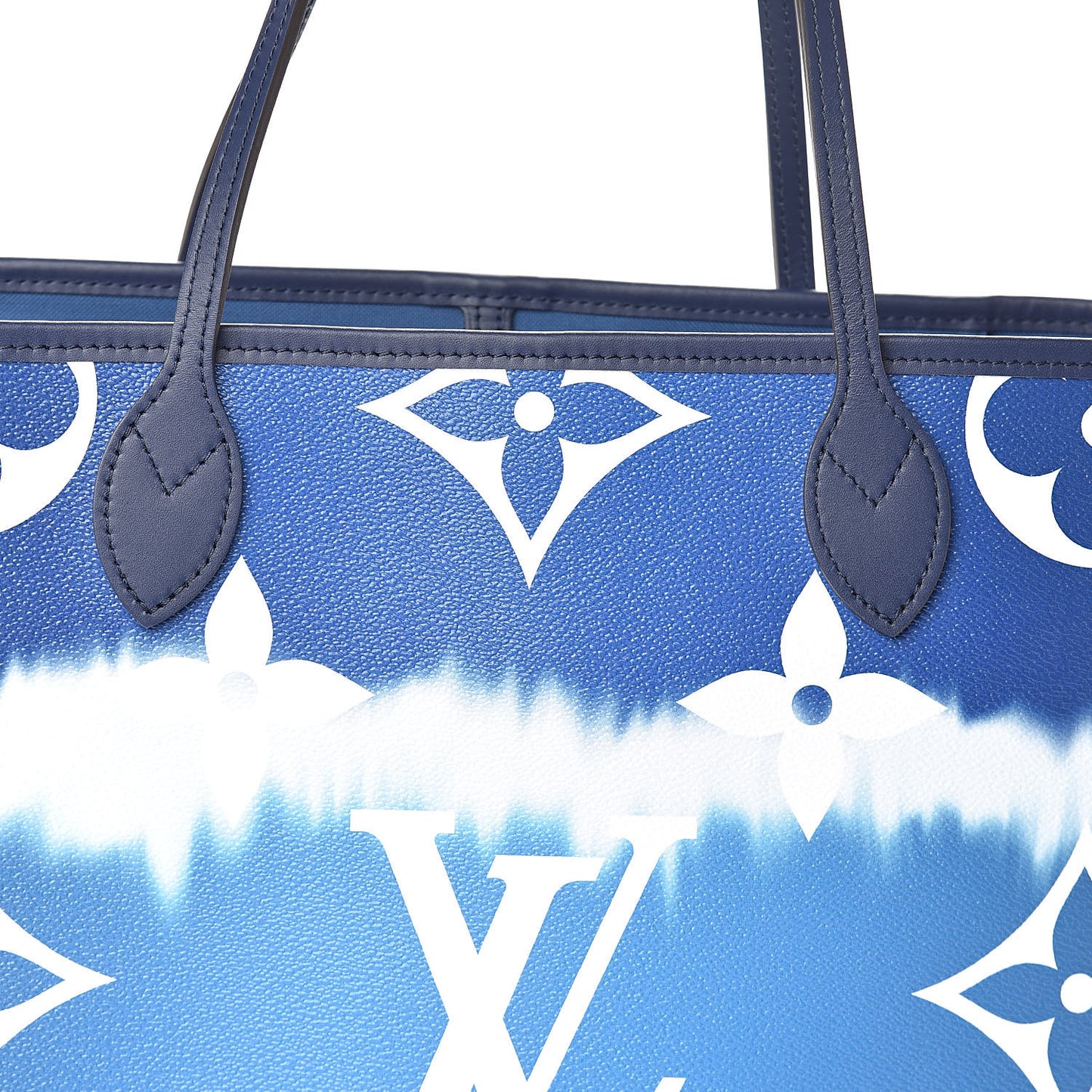 Monogram Escale Neverfull MM Blue