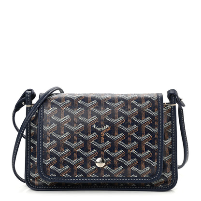 Goyard Goyardine Plumet Wallet Clutch Navy 1 of 7