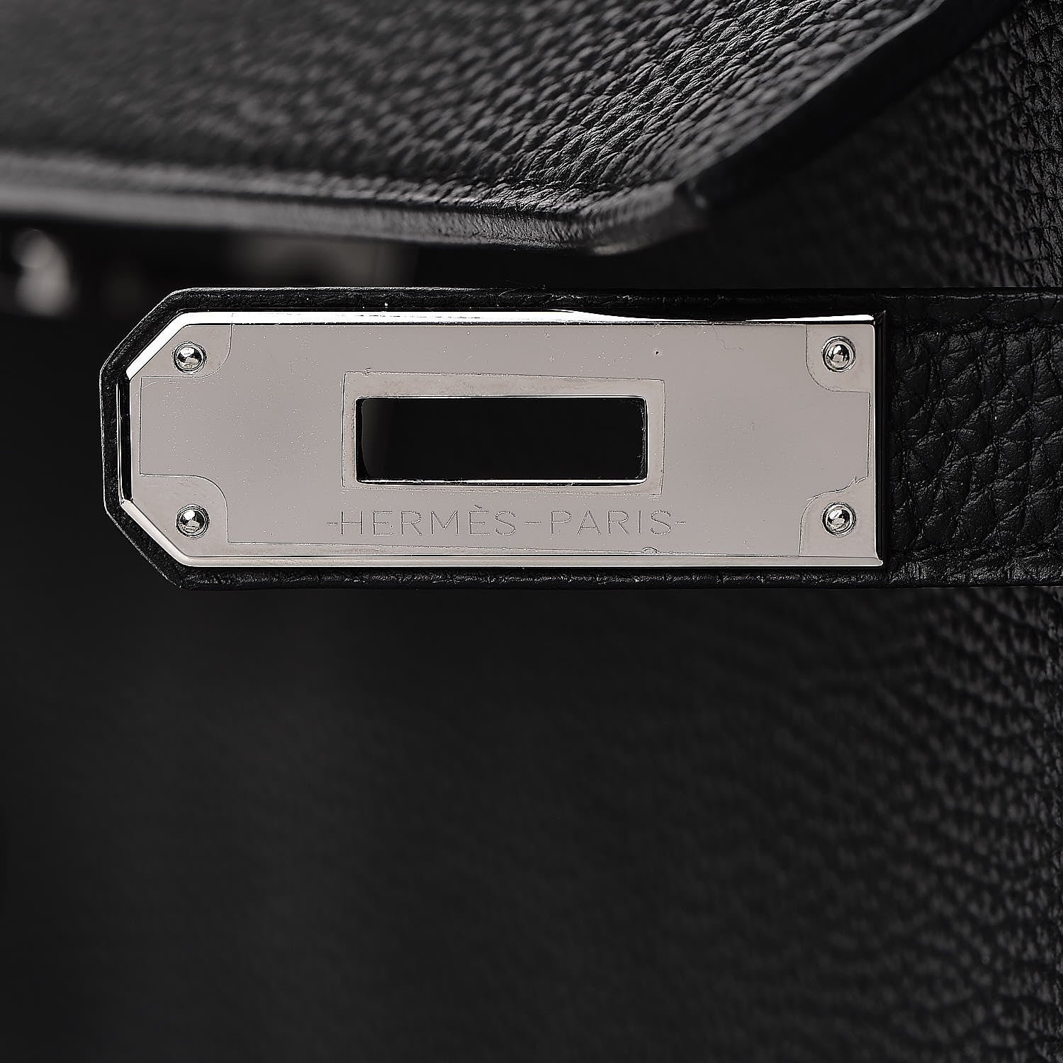 Hermes Togo Kelly Retourne 32 Black 27 of 41