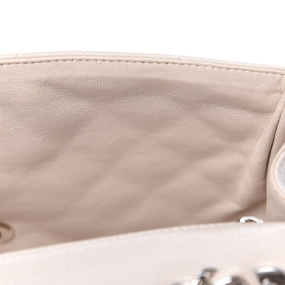 Chanel Caviar Quilted Jumbo Single Flap Ecru 13 of 15