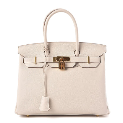 Hermes Togo Birkin 30 Craie 1 of 38