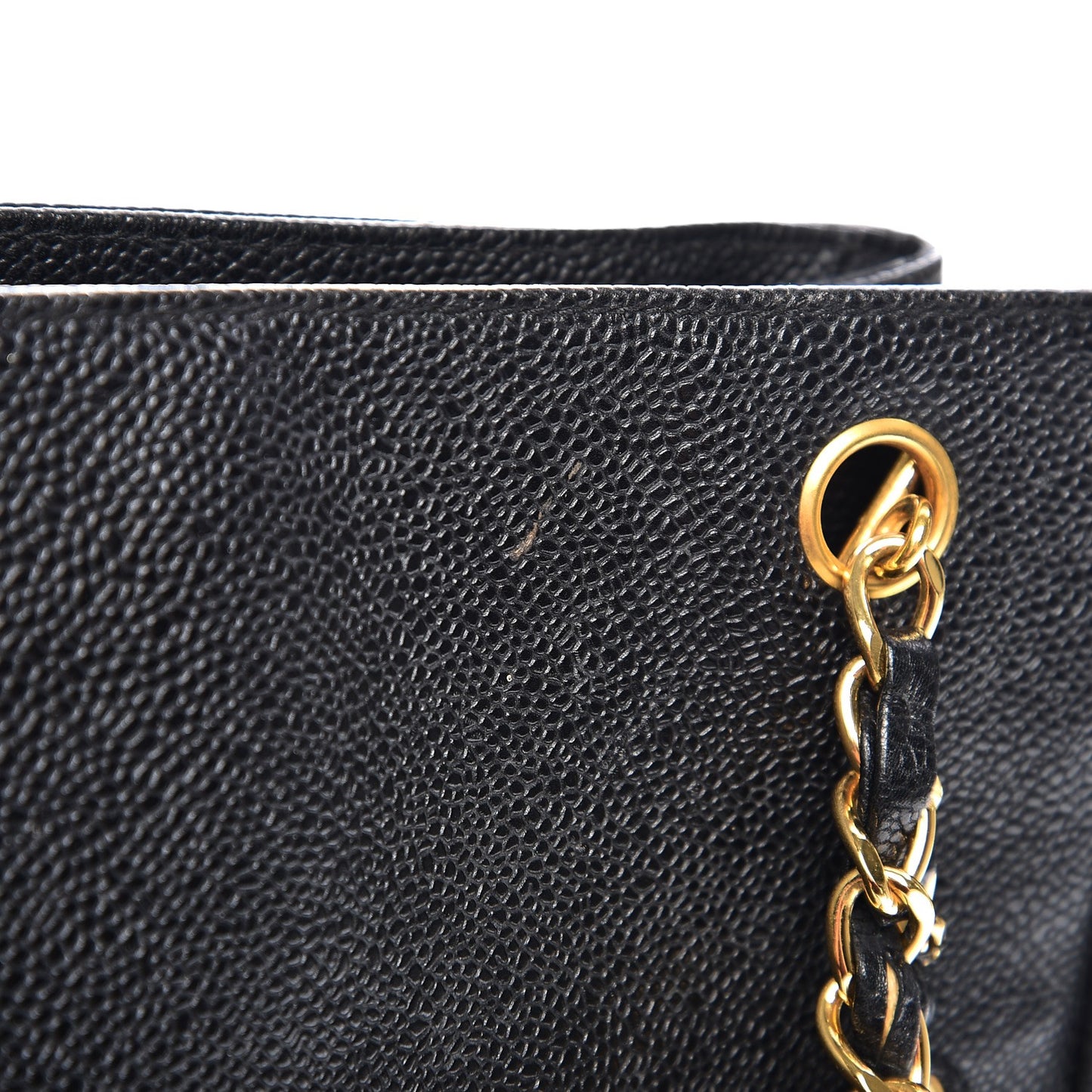 Caviar Shoulder Bag Black