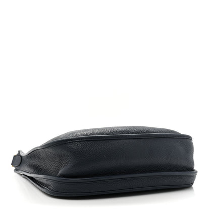 Hermes Taurillon Clemence Evelyne III GM Bleu Nuit 4 of 19