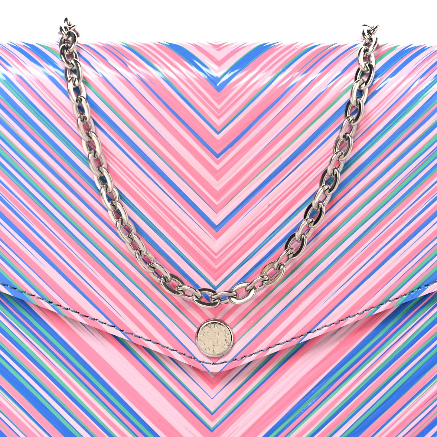 Epi Tropical Pochette Felicie Blue Rose