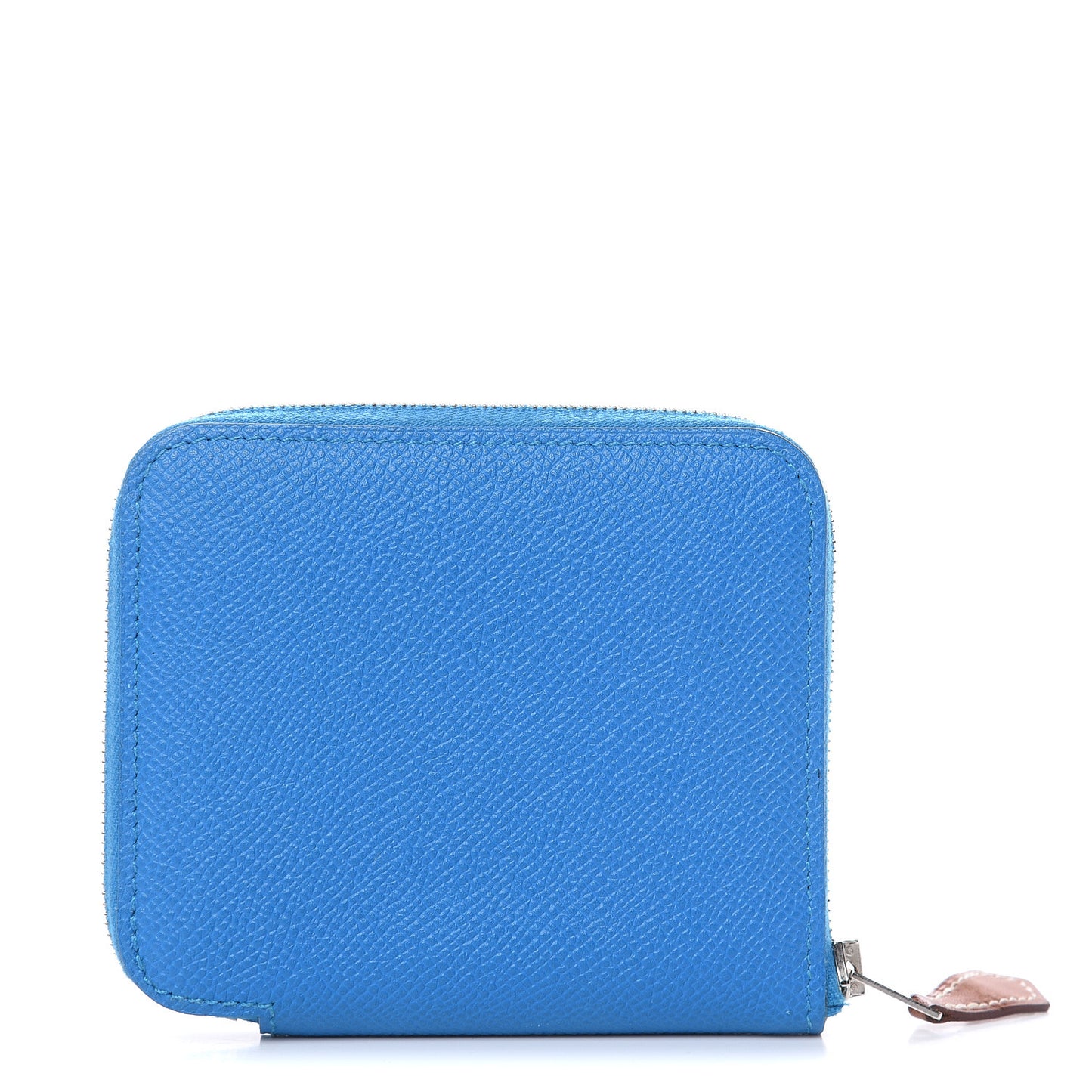Epsom Silk'In Compact Wallet Bleu Zanzibar