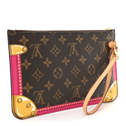 Louis Vuitton Monogram Summer Trunks MM GM Pochette 3 of 13