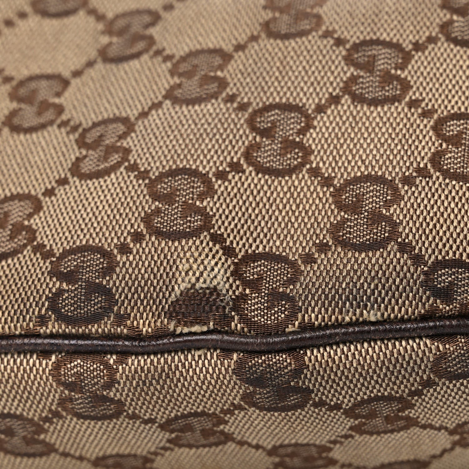 Gucci Monogram Hobo Dark Brown 9 of 32