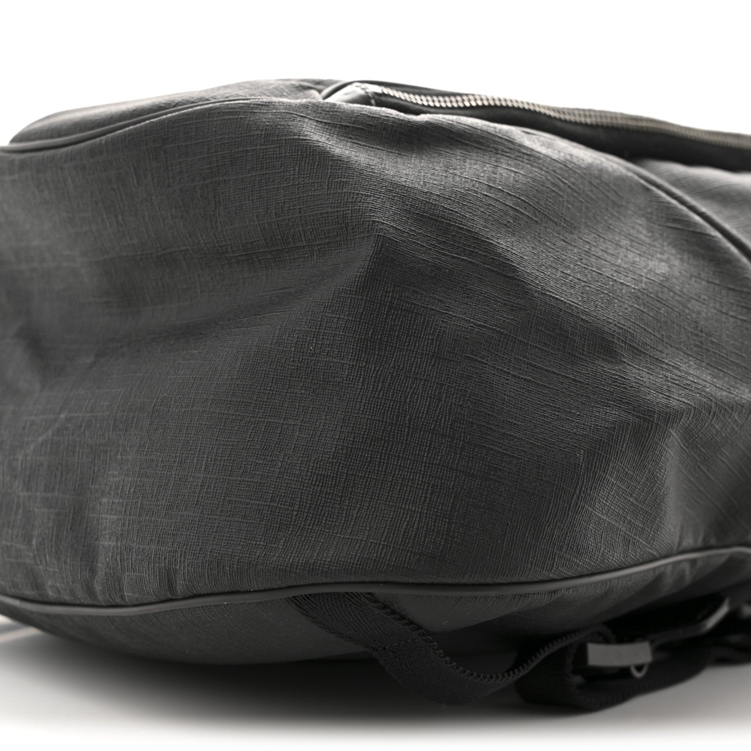 Gucci GG GUCCI Coated Canvas Interlocking G Travel Backpack Black 10 of 12