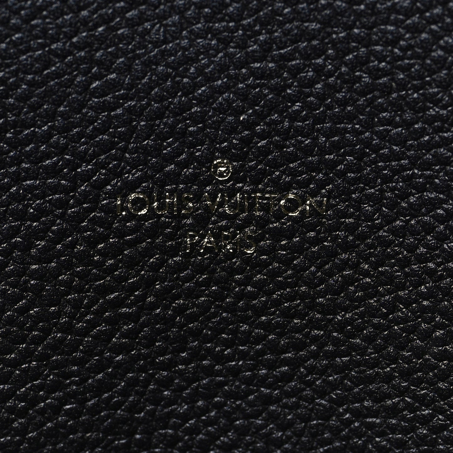 Pebbled Lambskin Rockie Black Nickel Hardware
