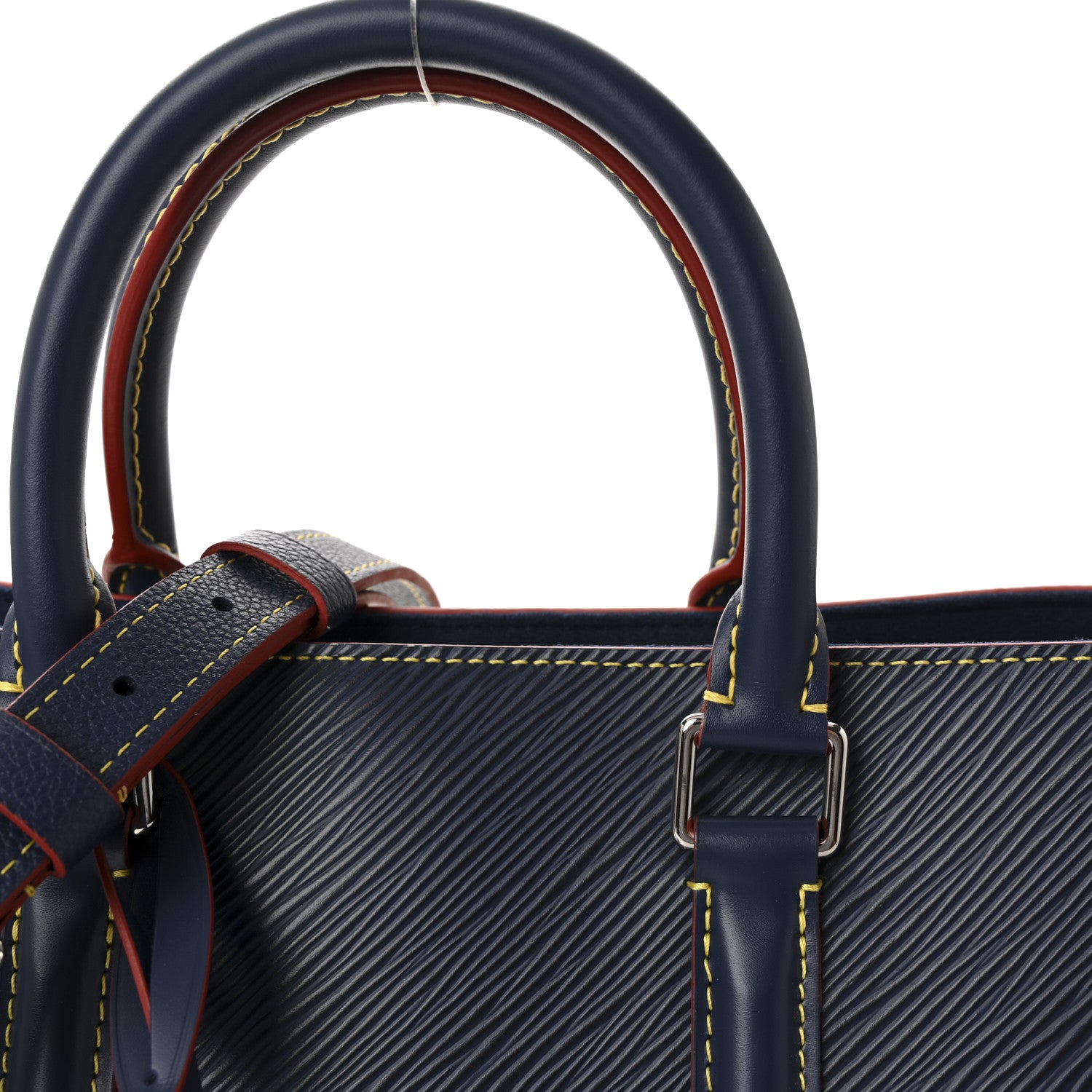 Louis Vuitton Epi Soufflot MM NM Marine Rouge 7 of 10