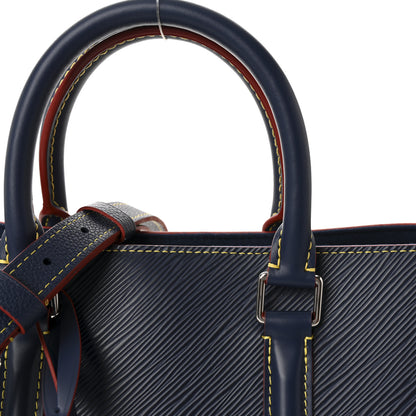 Louis Vuitton Epi Soufflot MM NM Marine Rouge 7 of 10