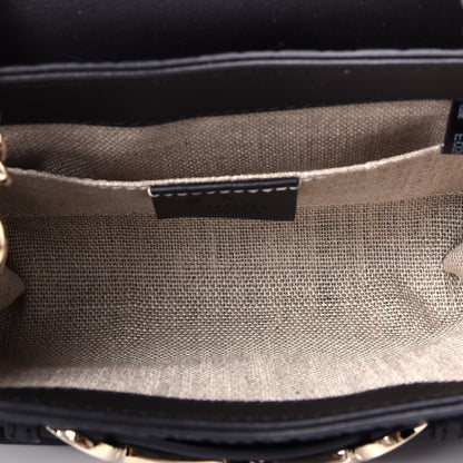 Gucci Microguccissima Mini Emily Shoulder Bag Black 5 of 9