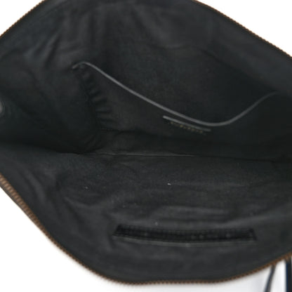 Balenciaga Agneau Classic Hardware Graffiti Small Pouch Black Multicolor 5 of 10