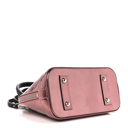 Louis Vuitton Vernis Epi Monogram Alma BB Rose Pale 4 of 12