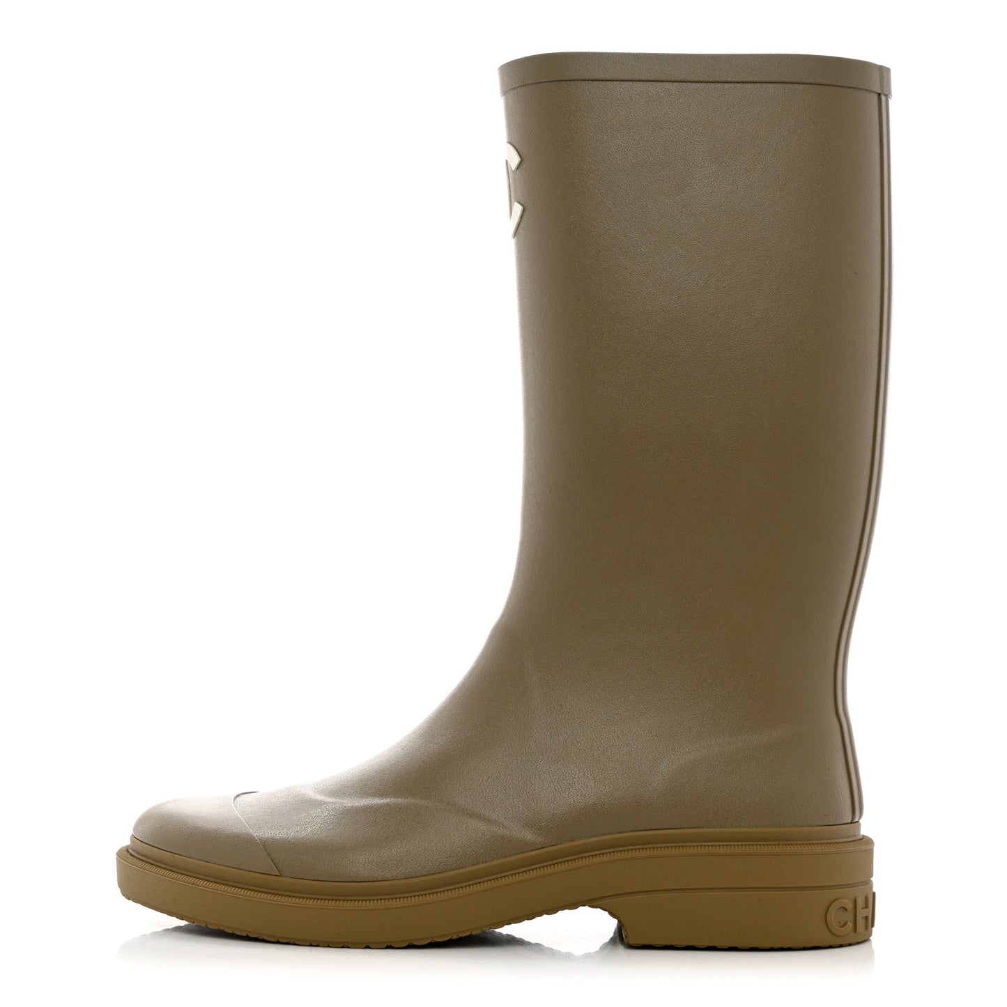 Caoutchouk CC High Boots 41 Dark Beige