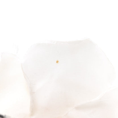 Chanel Fabric Camellia Flower Brooch White 4 of 5