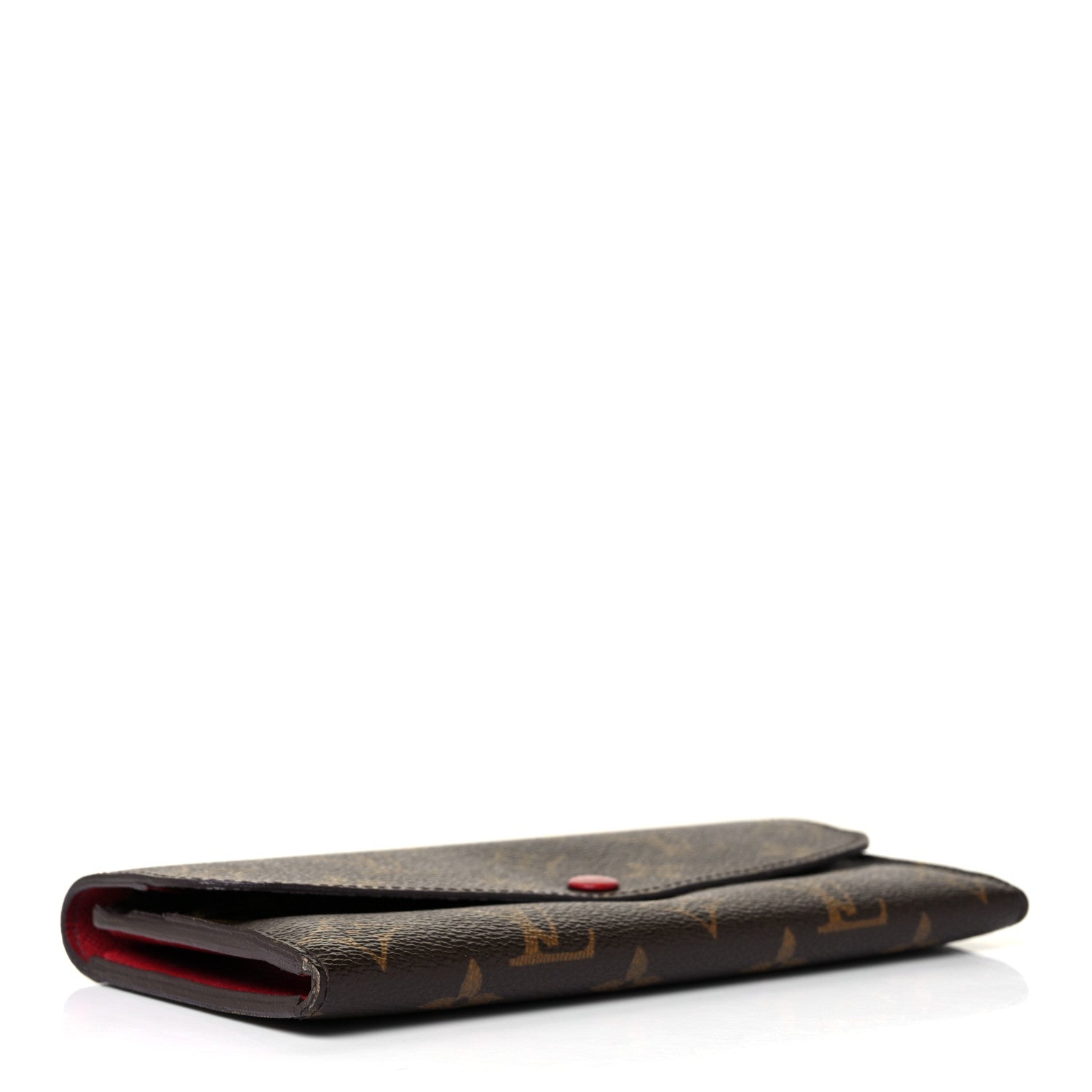Louis Vuitton Monogram Emilie Wallet Rouge 4 of 8