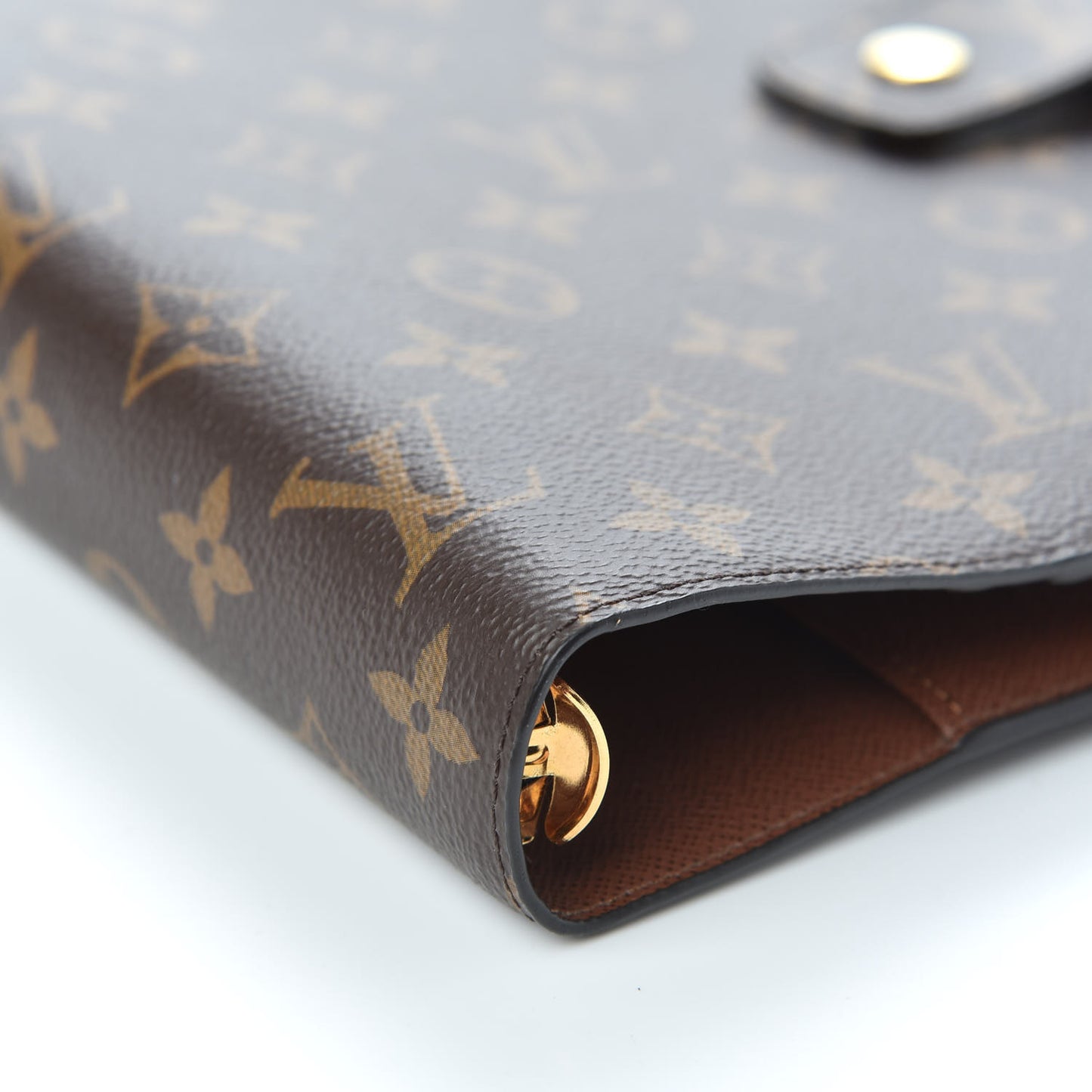 Monogram Large Ring Agenda Cover