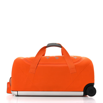 Louis Vuitton Knit Monogram Horizon Soft Duffle 55 Orange 3 of 9