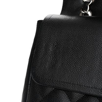 Chanel Caviar Quilted Maxi Double Flap Black 12 of 14