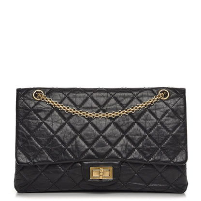 Chanel Aged Calfskin Quilted 2.55 Reissue 227 Flap Black 1 of 12