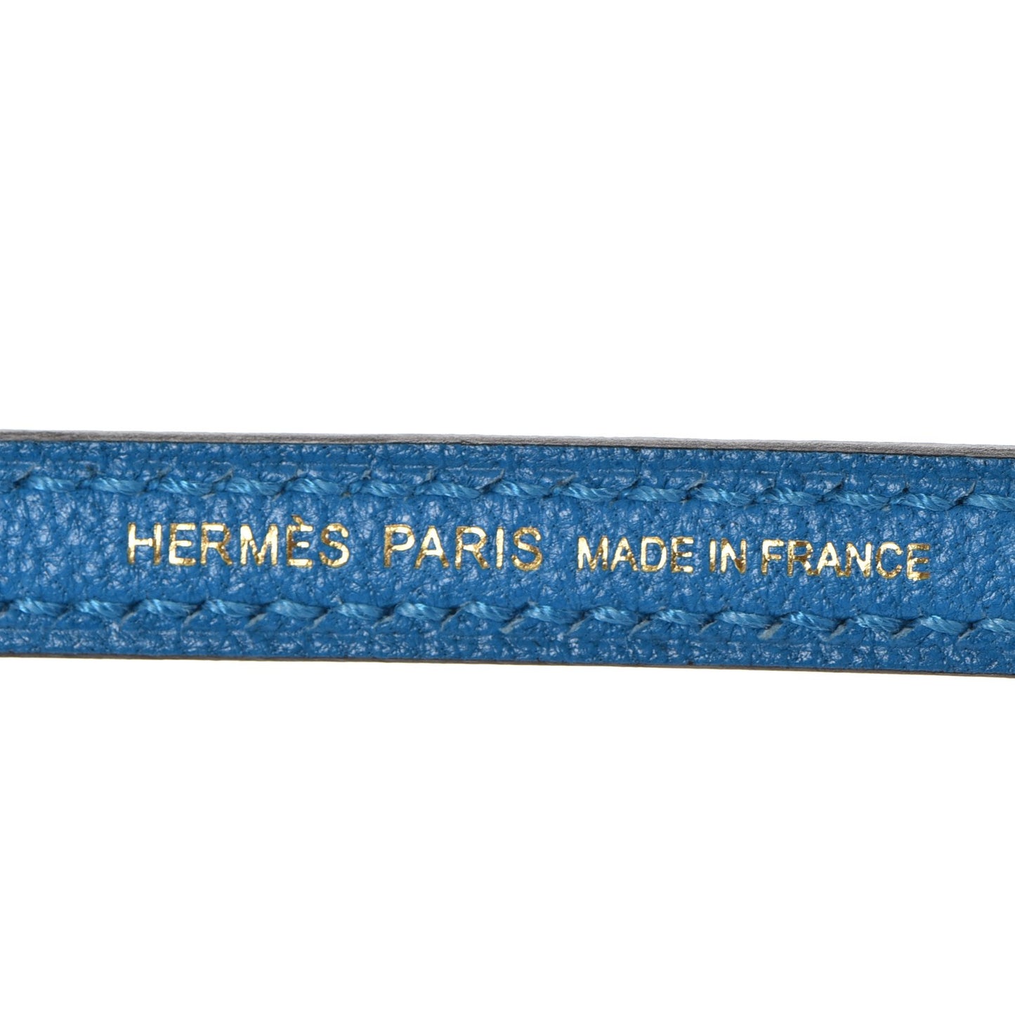 Chevre Mysore Mini Kelly Sellier 20 Bleu Zanzibar