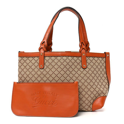 Gucci Diamante Small Craft Tote Orange 2 of 10