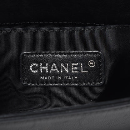 Chanel Calfskin Quilted Small Boy Flap Black 6 of 14