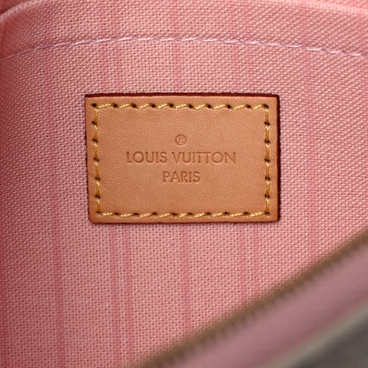 Louis Vuitton Damier Azur Neo Neverfull MM Rose Ballerine 13 of 17