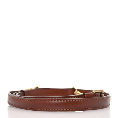 Louis Vuitton Calfskin Adjustable Shoulder Strap Brown 2 of 7