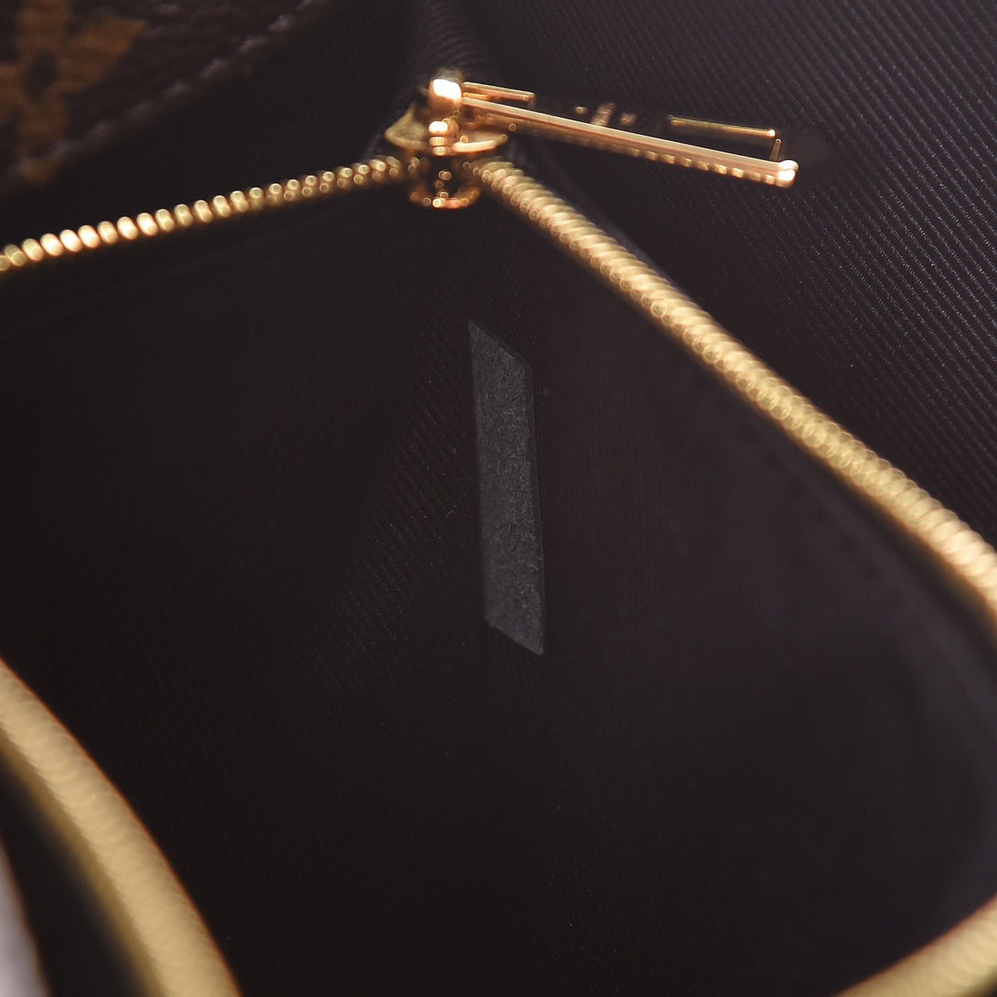 Patent Calfskin Monogram Cherrywood PM Black