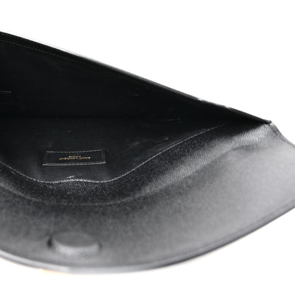 Saint Laurent Grain De Poudre Uptown Pouch Black 5 of 8