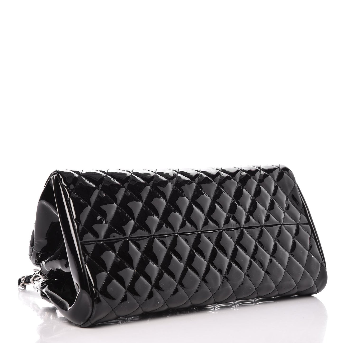 Patent Quilted Medium Just Mademoiselle Black