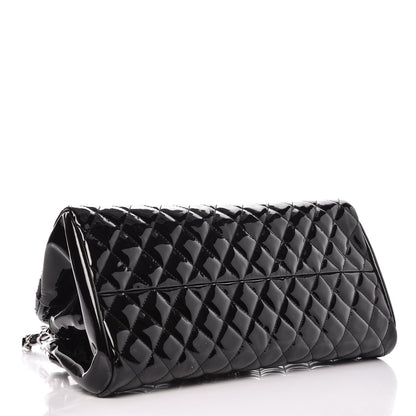 Chanel Patent Quilted Medium Just Mademoiselle Black 4 of 7
