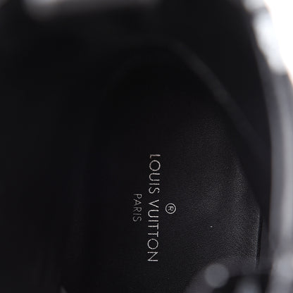 Louis Vuitton Suede Calfskin Catogram Laureate Platform Desert Boots 40 Black 7 of 7