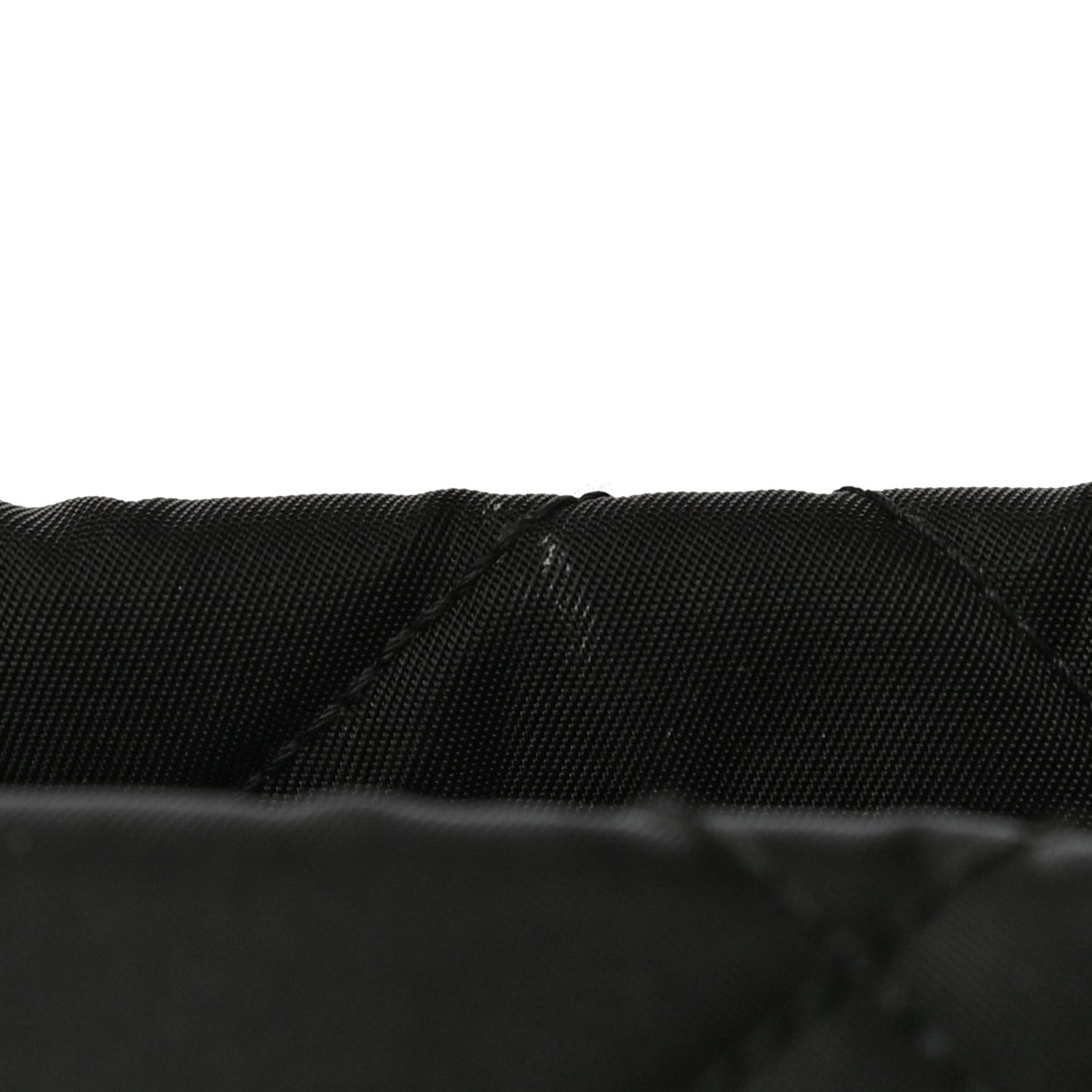 Prada Tessuto Nylon Quilted Shopping Tote Black 9 of 9