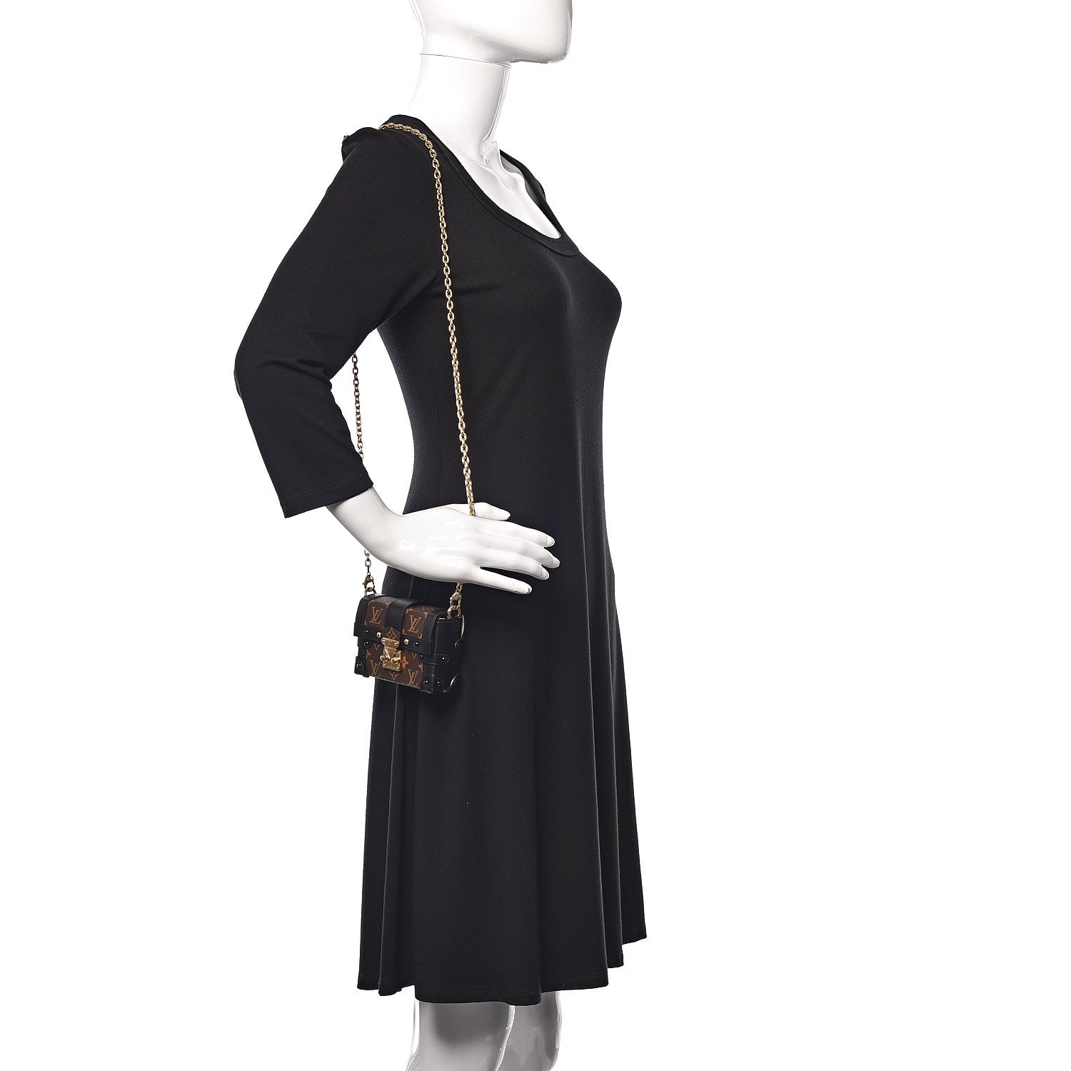 Louis Vuitton Monogram Essential Trunk NM Black 2 of 9