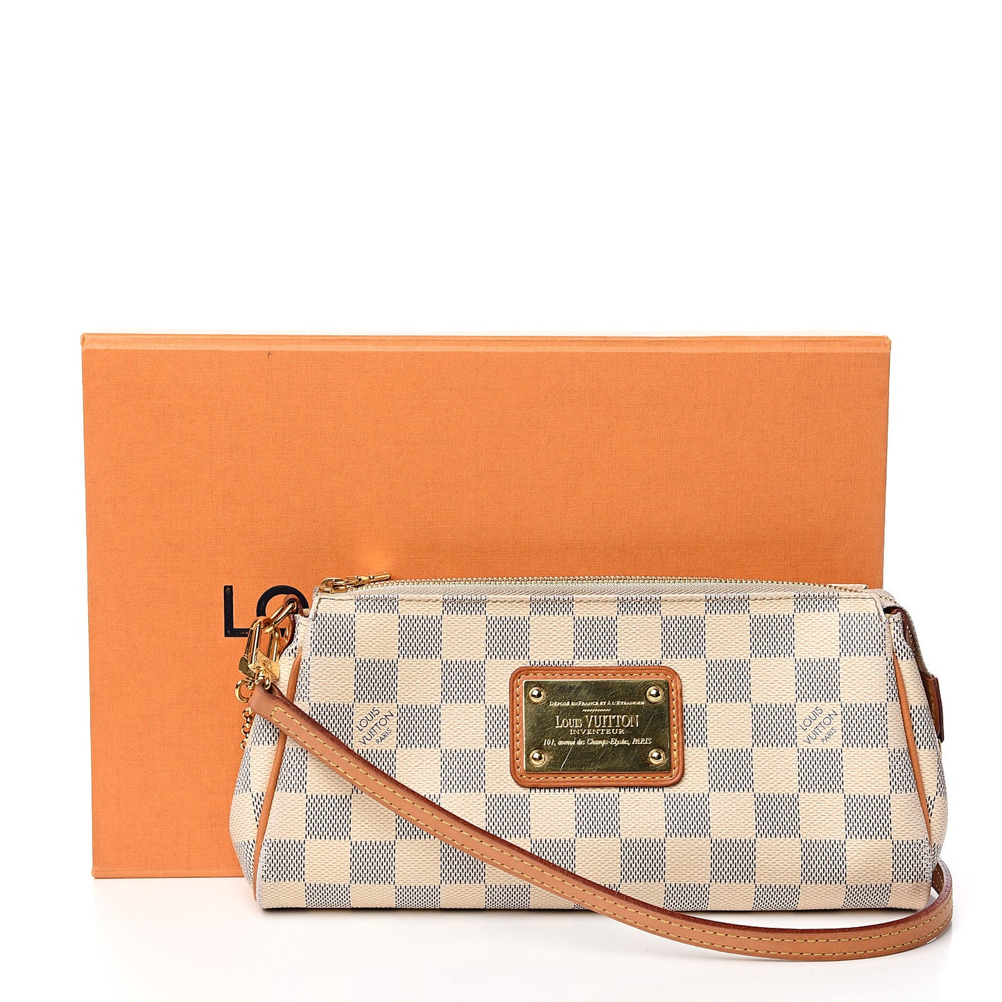 Damier Azur Eva Clutch