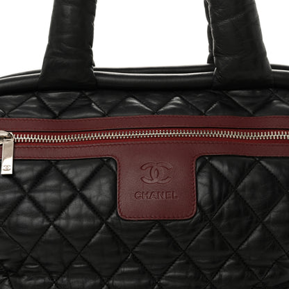 Chanel Lambskin Coco Cocoon Bowler Black 8 of 12