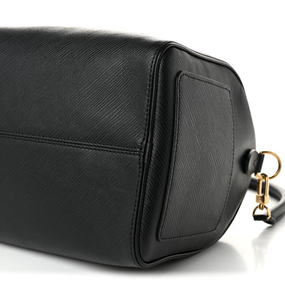 Louis Vuitton Epi Speedy Soft 30 Black 9 of 9