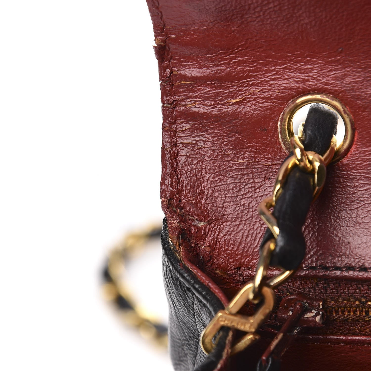 Chanel Lambskin Quilted Mini Flap Black 8 of 15