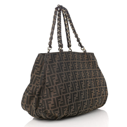 Fendi Zucca Mia Tote Tobacco 3 of 13
