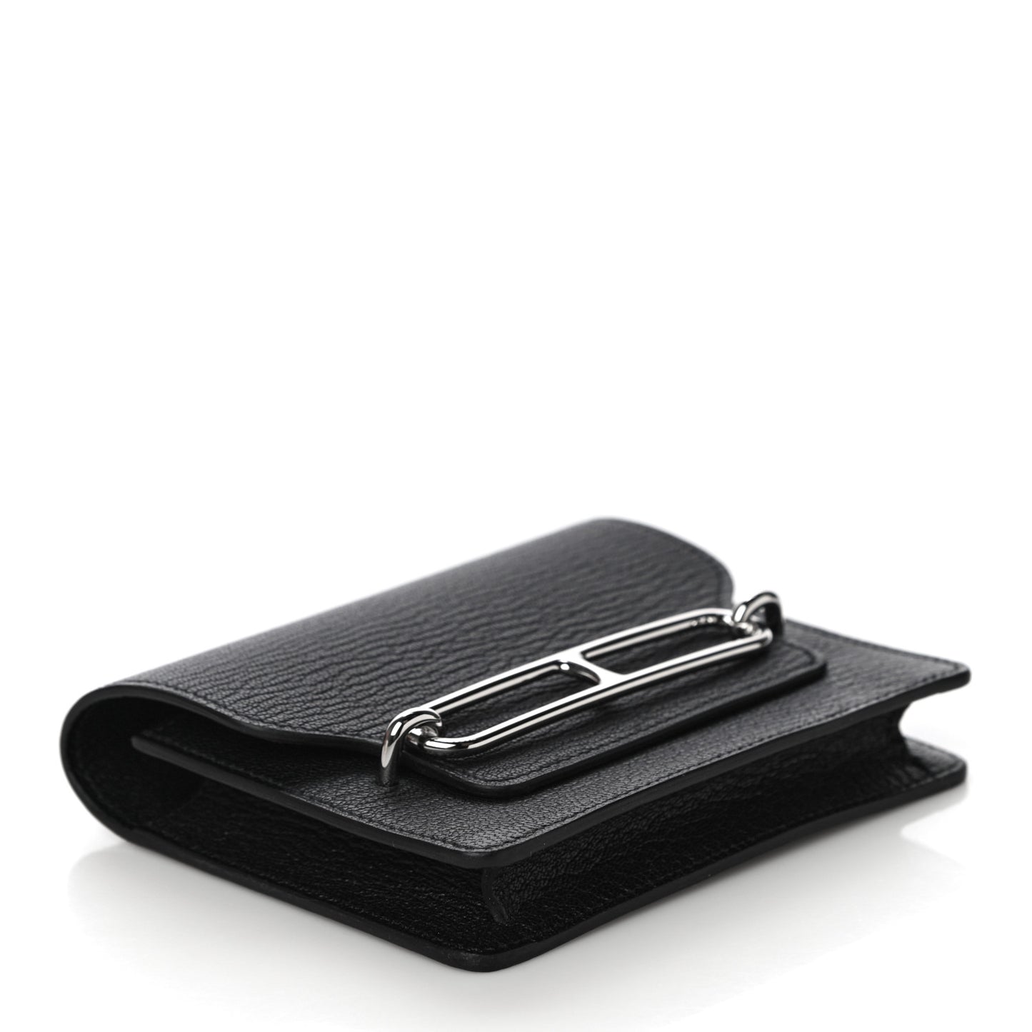 Chevre Mysore Roulis Slim Wallet Black