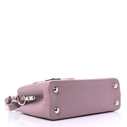 Louis Vuitton Taurillon Iris Blossom Capucines BB Light Purple 4 of 10