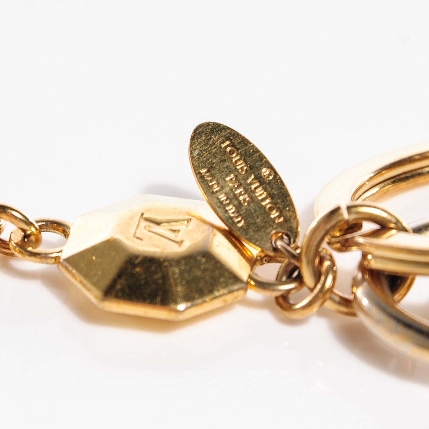 Louis Vuitton LV Facettes Key Holder Gold 5 of 6