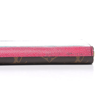 Louis Vuitton Monogram 2015 Christmas Animation Zippy Wallet Hibiscus 7 of 7